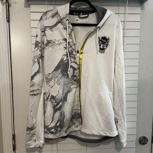 Exclusive Edition NC State Adidas Zip-Up Hoodie